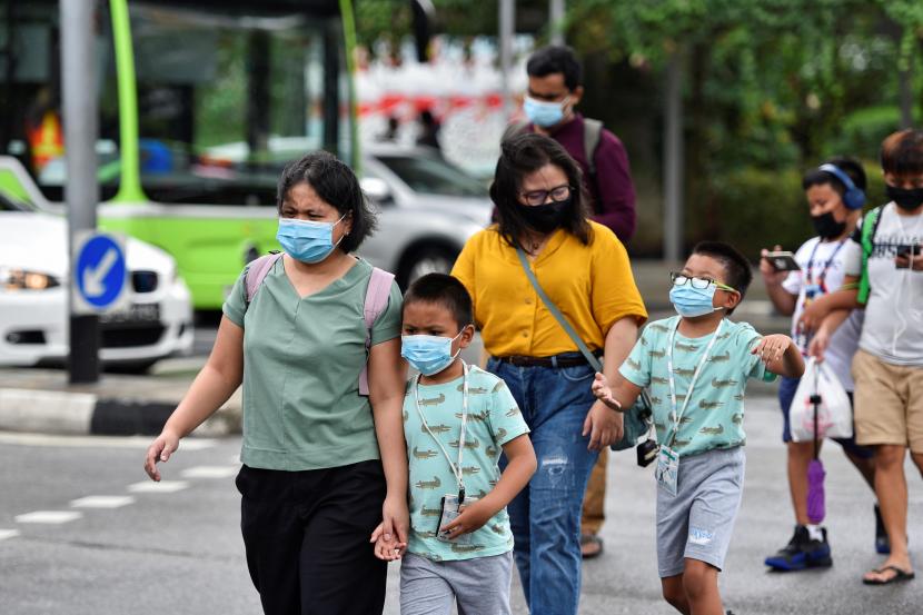 Singapura akan Tutup Sekolah Menyusul Lonjakan Kasus Covid