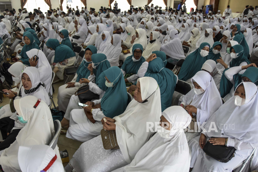 Jemaah Calon Haji Sukabumi Mendapat Enam Kali Bimbingan Ibadah Haji (ilustrasi).