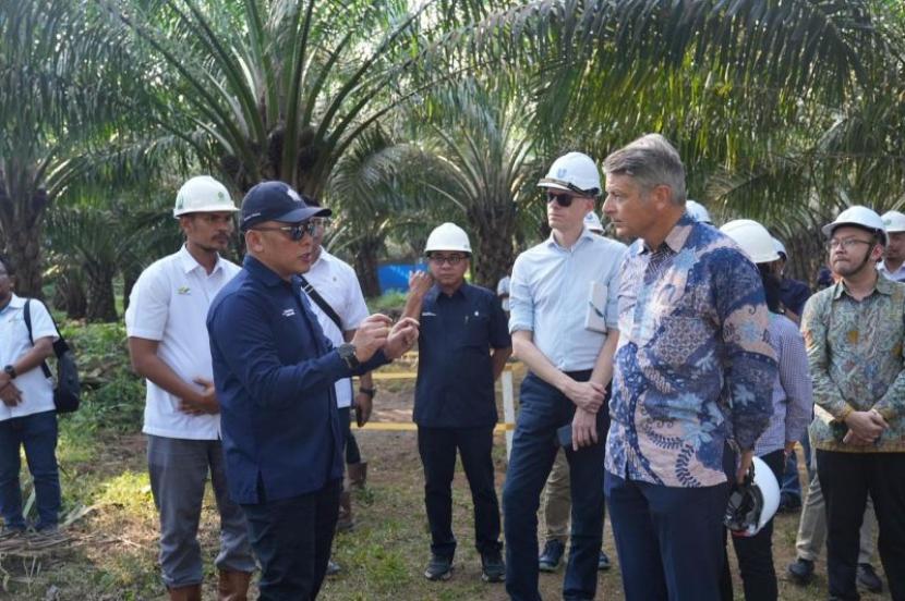 PTPN IV wujudkan industri sawit berkelanjutan lewat tiga pilar.