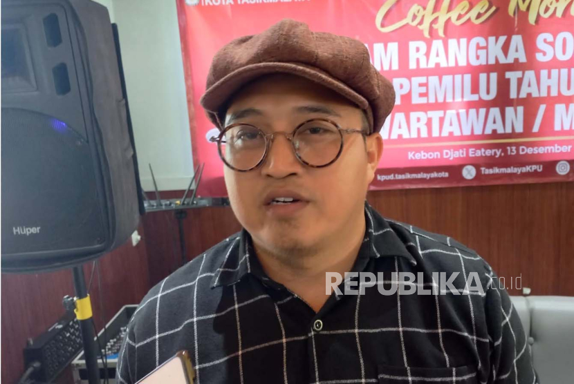 Ketua Komisi Pemilihan Umum (KPU) Kota Tasikmalaya Asep Rismawan.
