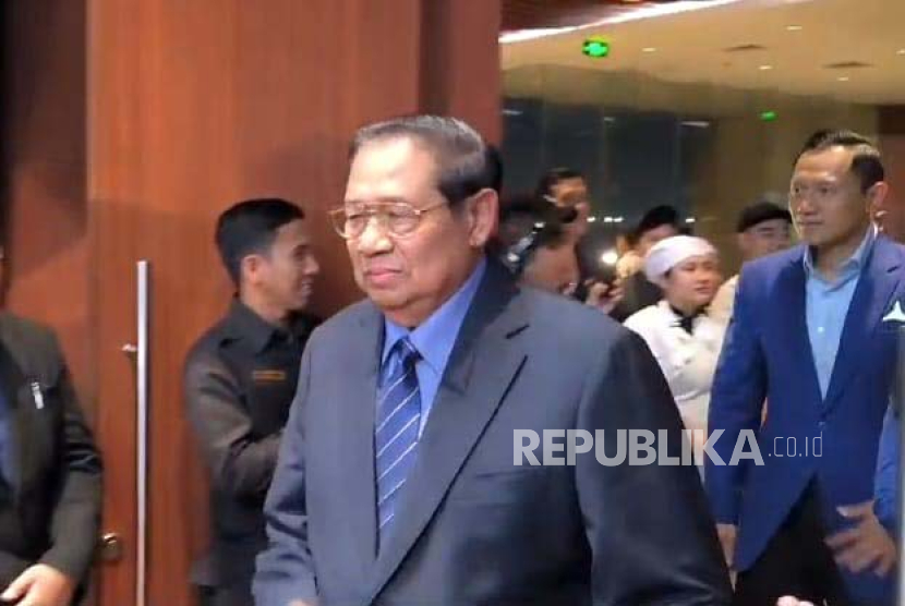 Presiden RI ke-6 sekaligus Ketua Majelis Tinggi Partai Demokrat Susilo Bambang Yudhoyono.