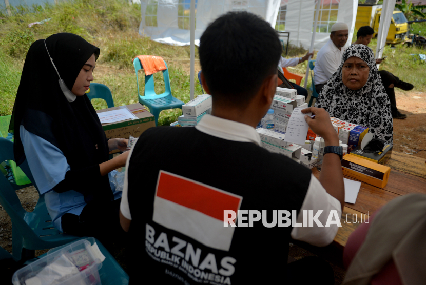 Baznas Sediakan Layanan Kesehatan Gratis untuk Penyintas Bencana di Tapteng