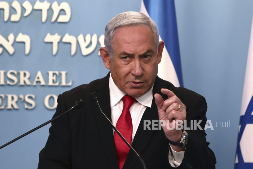 Perdana Menteri Israel Benjamin Netanyahu kerap tak konsisten dengan upaya perdamaian Palestina Israel.