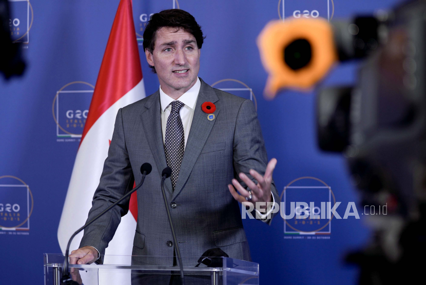 Perdana Menteri Kanada Justin Trudeau memperingatkan warganya untuk segera meninggalkan Ethiopia. Ilustrasi.