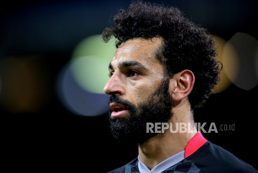 Striker Liverpool Mohamed Salah.