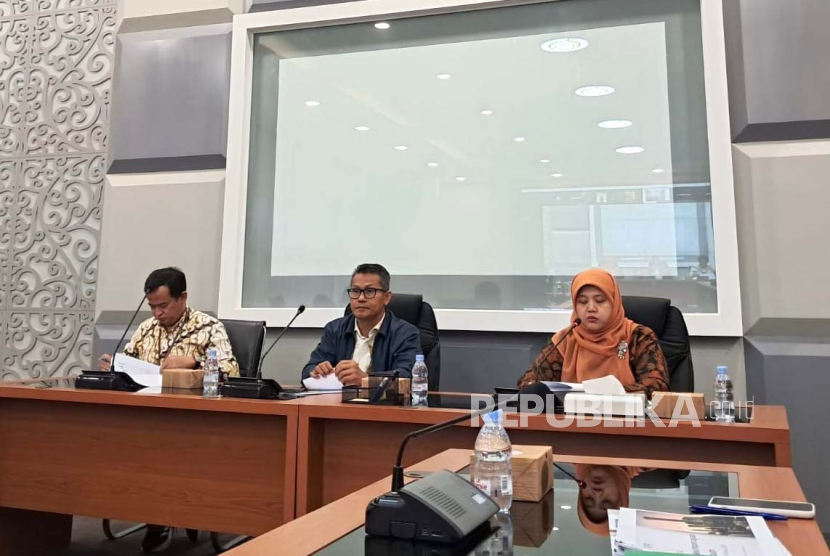 Kementerian Perindustrian mengumumkan Indeks Kepercayaan Industri per Februari 2024 di Gedung Kemenperin, Jakarta, Kamis (29/2/2024).