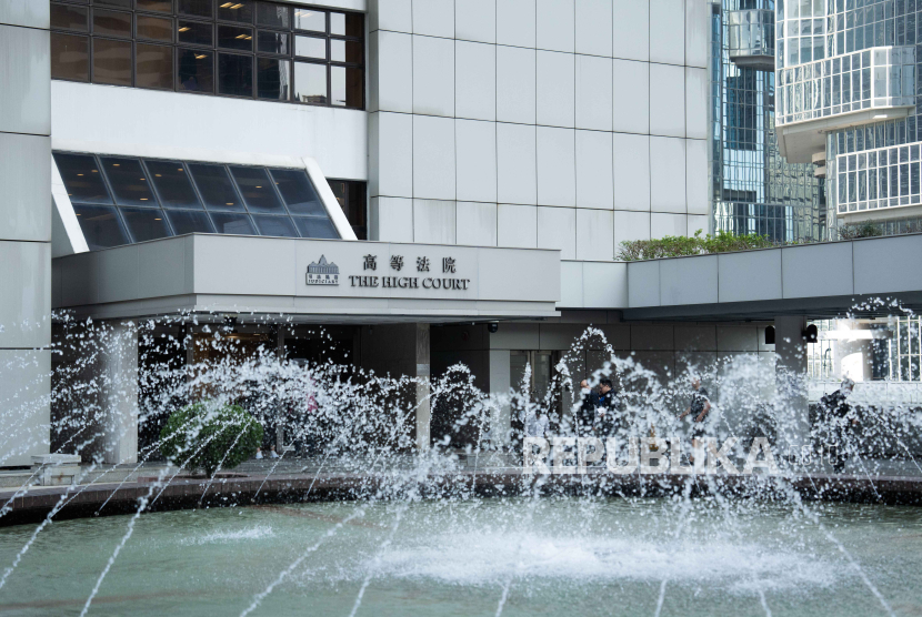 Gedung Pengadilan Tinggi di Hong Kong, China, (8/12/2023).