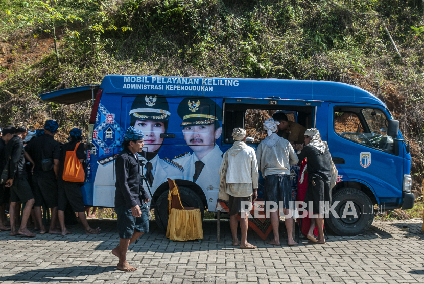 Layanan Pembuatan Ktp Elektronik Suku Badui Republika Online 2719