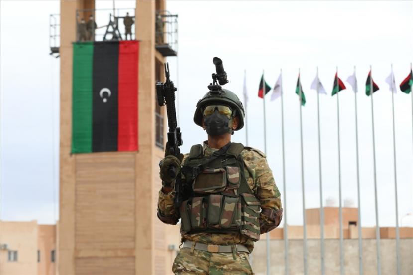 Kedua negara akan berkolaborasi dalam berbagai bidang termasuk pelatihan militer, migrasi, keamanan perbatasan, kata Menhan Libya - Anadolu Agency
