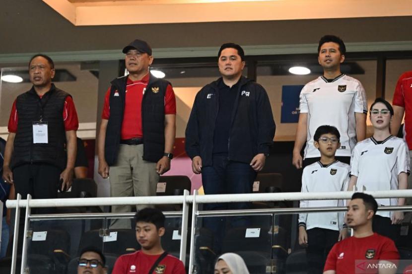 Erick: Laga versus Lebanon jadi tolok ukur Indonesia.