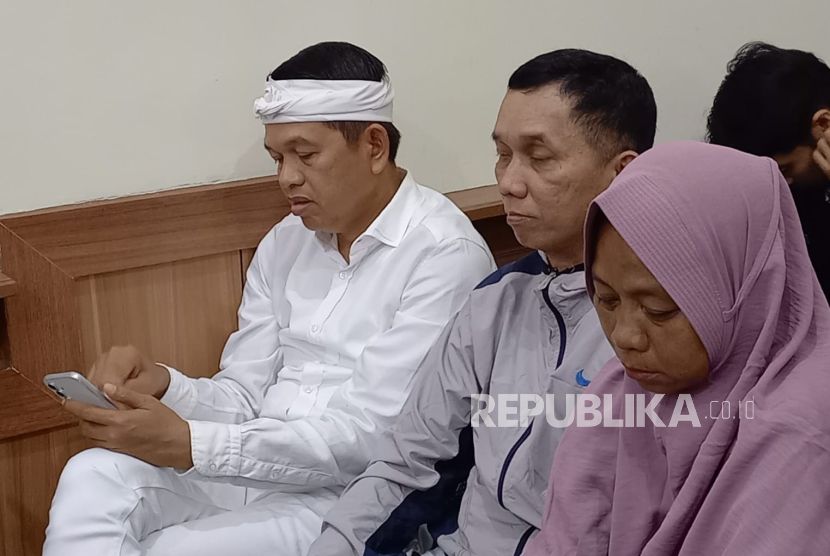 Dedi Mulyadi politisi Gerindra yang juga mantan Bupati Purwakarta dua periode menghadiri sidang praperadilan Pegi Setiawan di PN Bandung, Selasa (2/7/2024). 