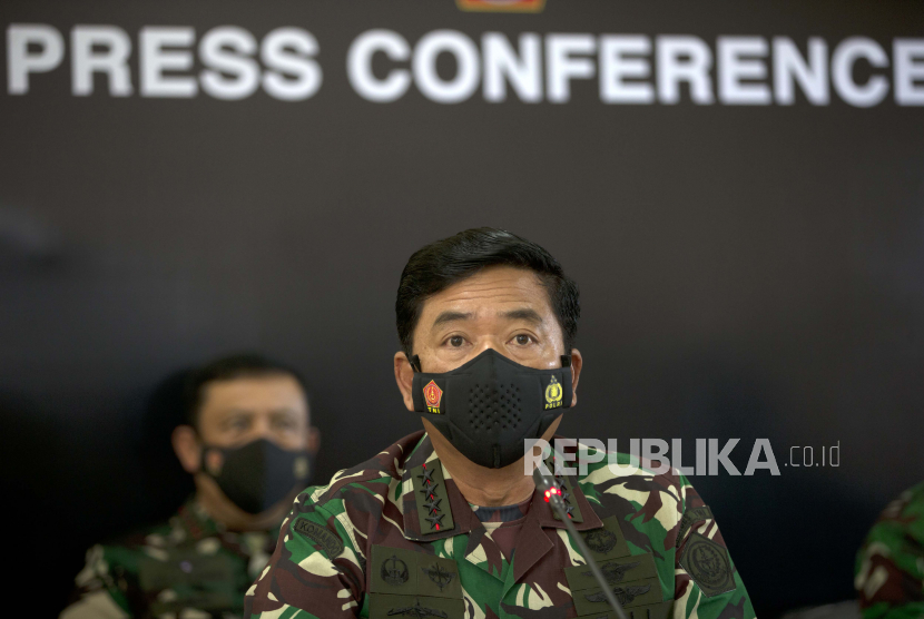 Panglima Tentara Nasional Indonesia (TNI) Marsekal Hadi Tjahjanto 