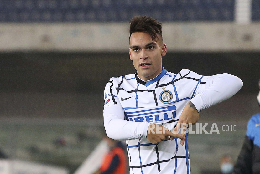 Lautaro Martinez jadi andalan Inter kontra Sampdoria.