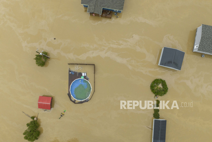 Banjir mengepung Kota Sorong, Papua Barat, sejak Selasa (23/8/2022) dinihari (Foto: ilustrasi banjir)