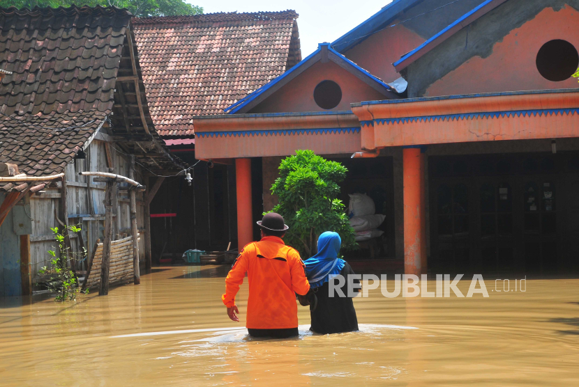 Banjir di Grobogan, Jawa Tengah (ilustrasi). BPBD Jateng mencatat setidaknya terjadi 104 bencana alam di Jateng sejak awal 2024.
