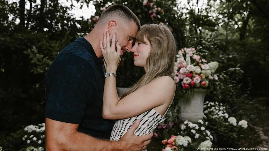 Taylor Swift and Travis Kelce/ZUMAPRESS/picture alliance