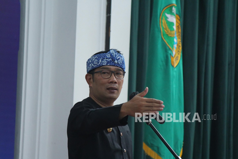 Gebernur Jawa Barat Ridwan Kamil masuk dalam lima besar survei capres 2024.