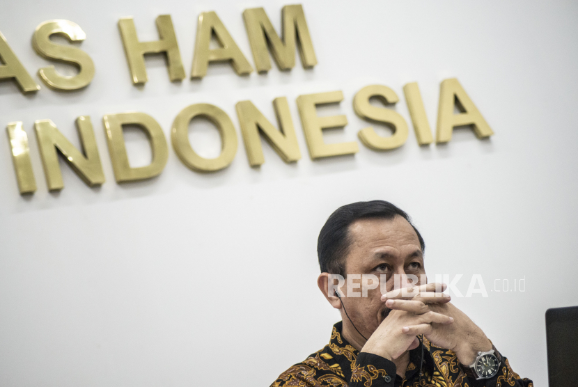 Ketua Komnas HAM Ahmad Taufan Damanik.