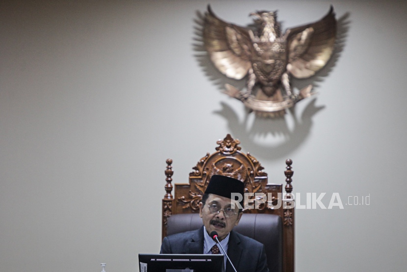 Ketua Majelis Kehormatan Mahkamah Konstitusi (MKMK) I Dewa Gede Palguna.