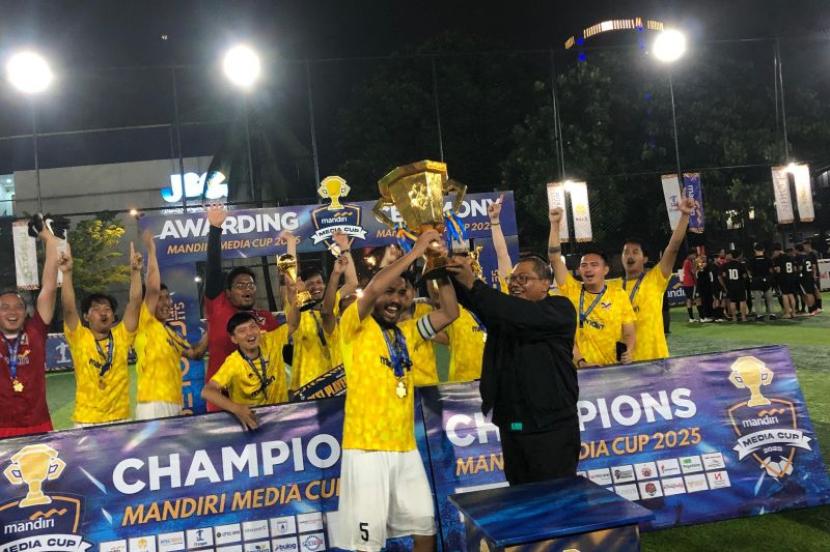 SCTV Raih Hattrick Juara di Mandiri Media Cup 2025