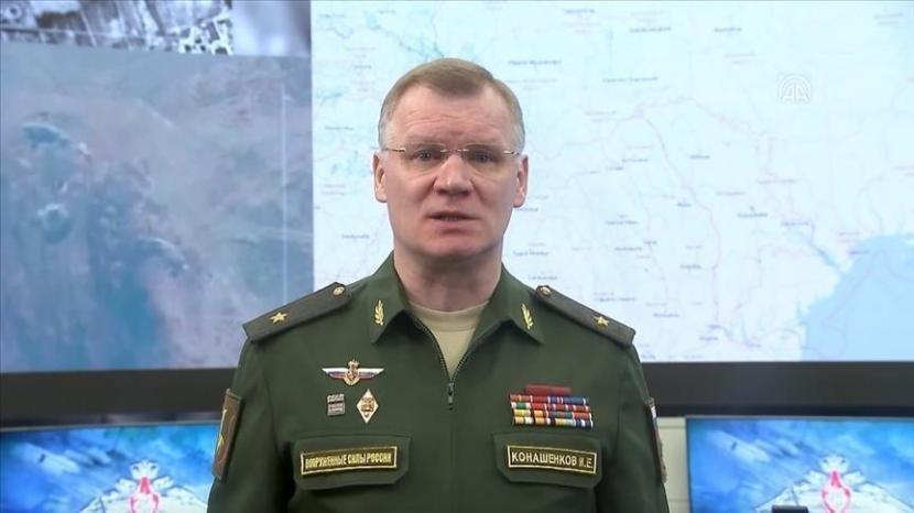 Juru bicara Kementerian Pertahanan Igor Konashenkov sebut tentara Ukraina yang dikerahkan sebagai bala bantuan untuk mengisi kekurangan menolak untuk pergi ke zona perang.
