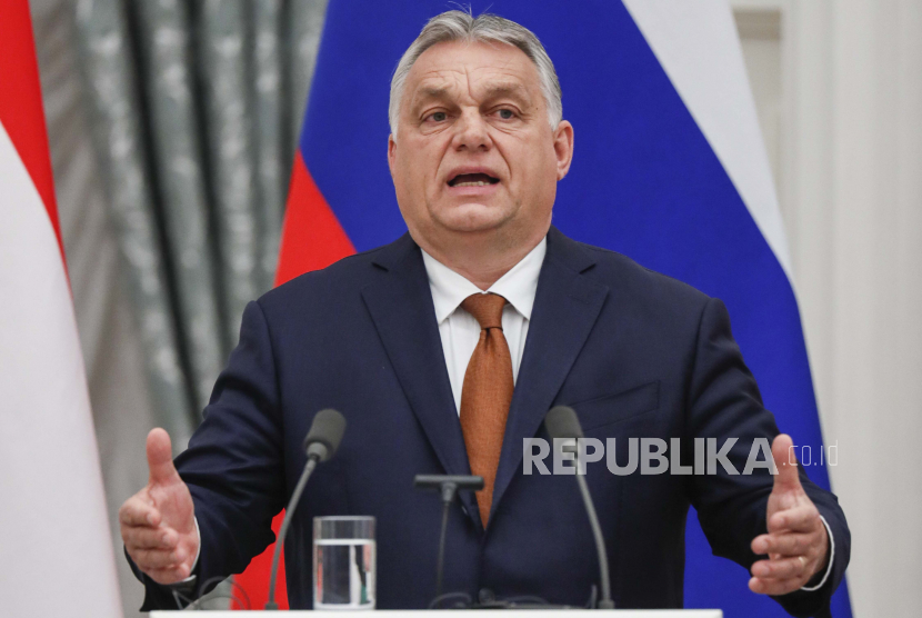Perdana Menteri Hungaria Viktor Orban mengancam menarik diri dalam mendukung Ukraina.