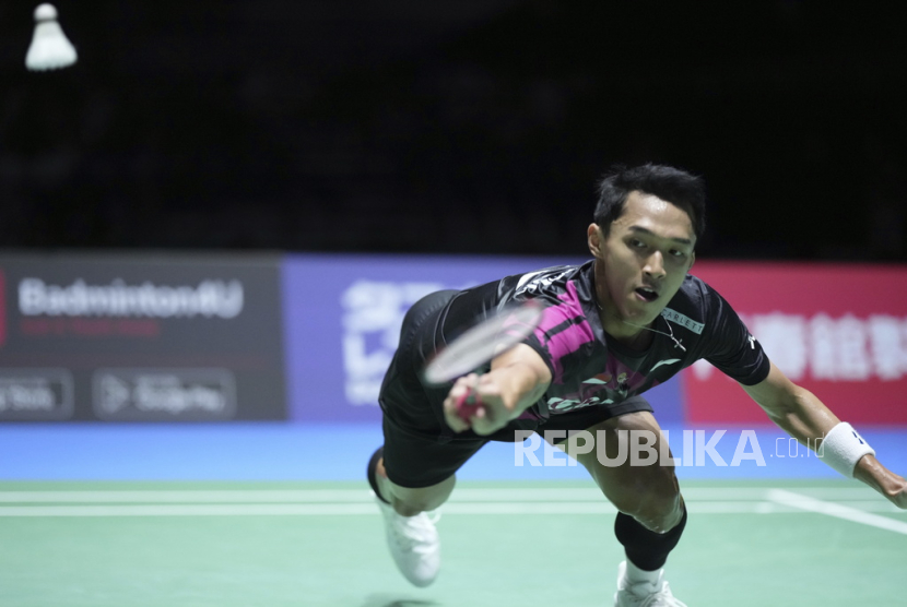 Jonatan Christie akan berlaga di perempat final Hong Kong Open 2023.