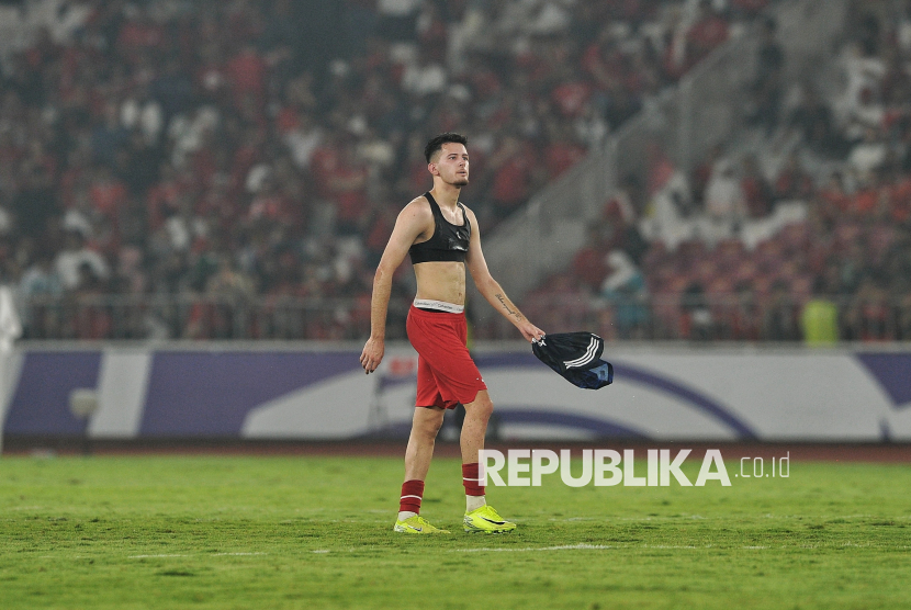 Pemain timnas Indonesia Justin Hubner dipanggil ke pemusatan latihan Piala AFF 2024.