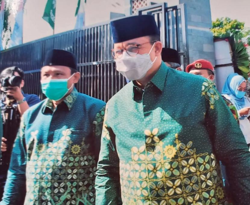 Dengan Mengenakan Batik Muhammadiyah, Gubernur DKI Jakarta Hadiri Peresmian Masjid At-Taqwa - Suara Muhammadiyah