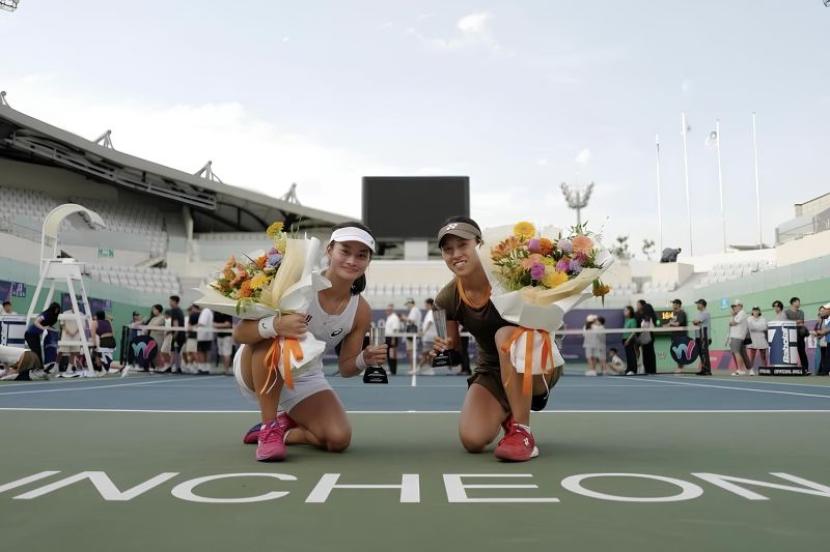 Priska Nugroho runner up ganda ITF W100 Incheon.
