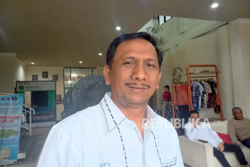Ketua Umum Partai Kebangkitan Nusantara (PKN) Gede Pasek Suardika menyampaikan keterangan terkait waktu Anas Urbaningrum akan bergabung ke PKN, Rabu (12/4/2023). 