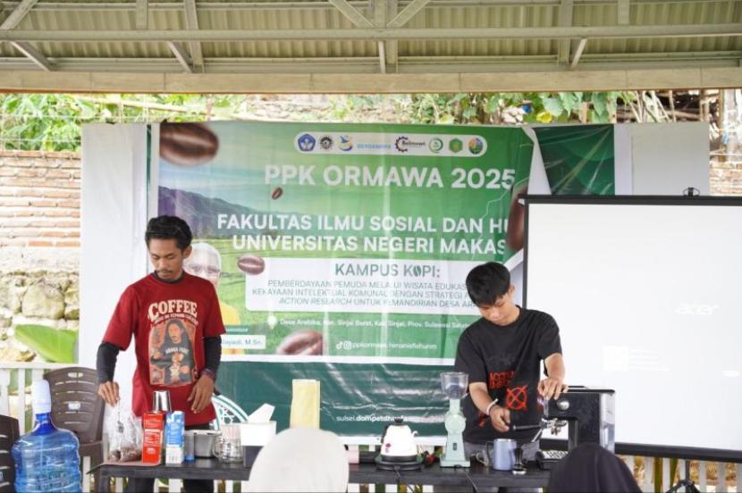 Kampus Kopi Sinjai buka kelas kopi untuk wisatawan.