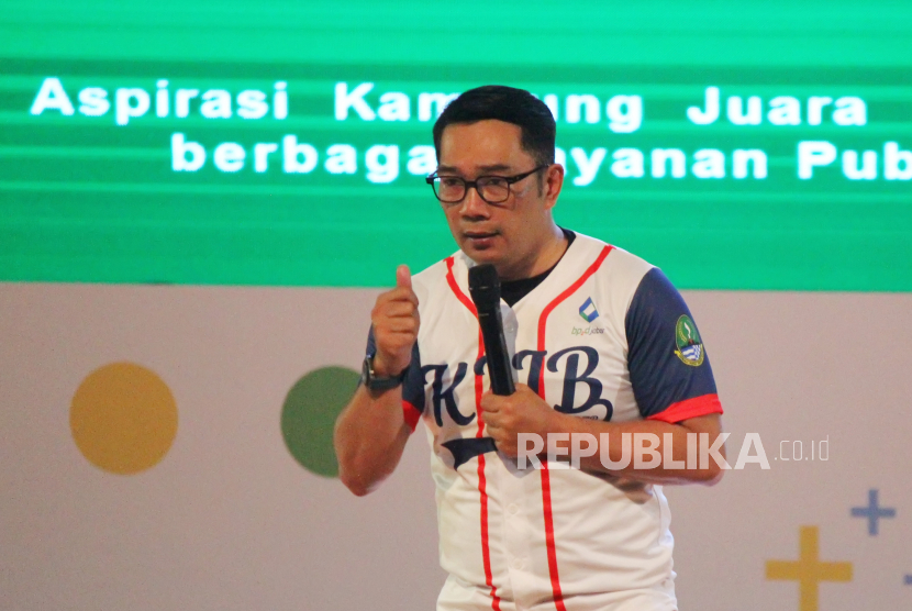 Gubernur Jawa Barat Ridwan Kamil