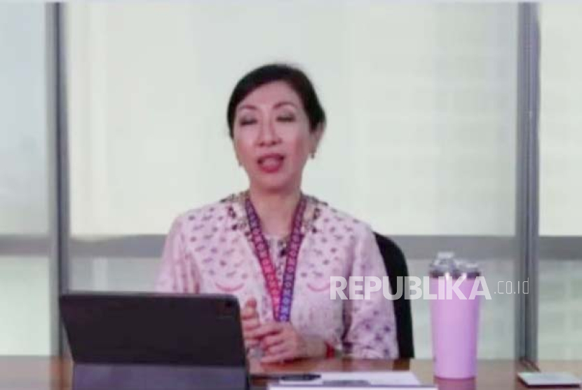 Direktur Keuangan BCA Vera Eve Lim saat Pubex Live 2023, Rabu (29/11/2023).