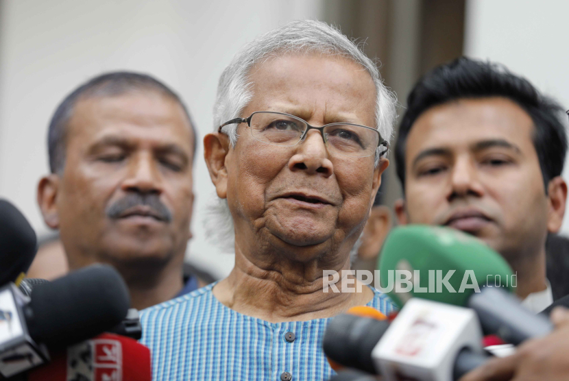 Pemimpin sementara Bangladesh Muhammad Yunus