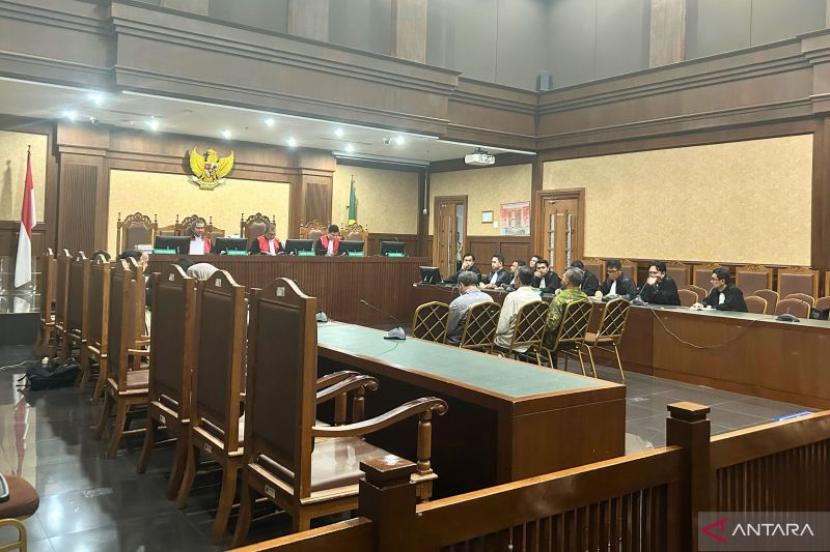 Majelis Hakim tetapkan total suap putusan lepas kasus CPO Rp39,1 M.