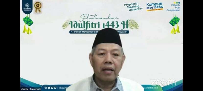 Uhamka Gelar Silaturahmi Idulfitri 1443 H