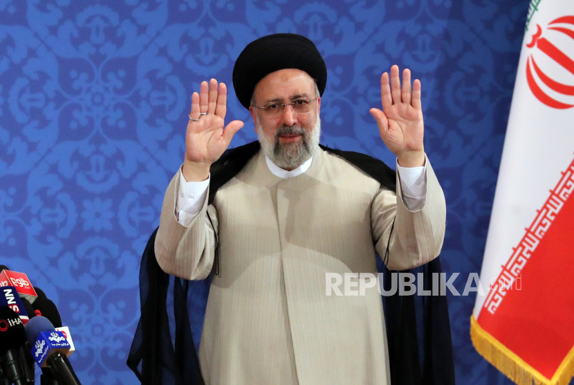 Presiden terpilih Iran Ebrahim Raisi 