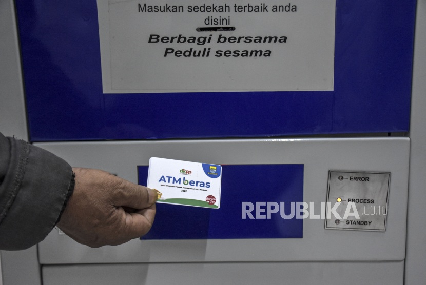 Pemkot Sukabumi melaunching sarana ATM beras untuk membantu warga yang kurang mampu. (ilustrasi).
