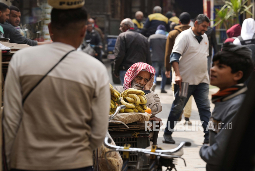 Ilustrasi ekonomi Mesir. Mesir berupaya menekan harga bahan pokok menyambut bulan suci Ramadhan 