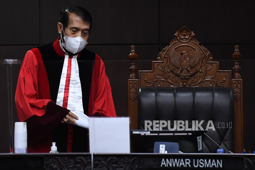 Ketua Mahkamah Konstitusi (MK) Anwar Usman