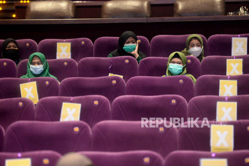 Sebuah ruang bioskop di Jakarta (ilustrasi). Momentum libur lebaran diharapkan berdampak positif untuk film Indonesia karena bioskop diprediksi akan ramai pengunjung.