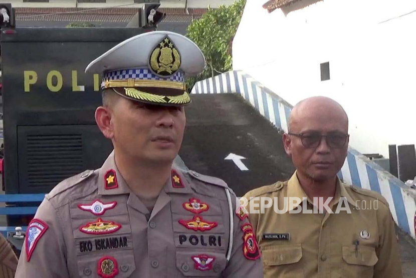 Kepala Satuan Lalu Lintas (Satlantas) Polrestabes Bandung Kompol Eko Iskandar.
