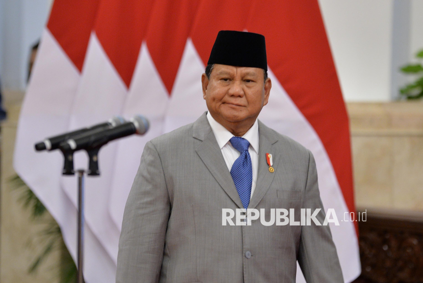 Presiden Prabowo Subianto. Prabowo dikabarkan sudah menyetujui tawaran investasi 1 miliar dolar AS dari Apple.