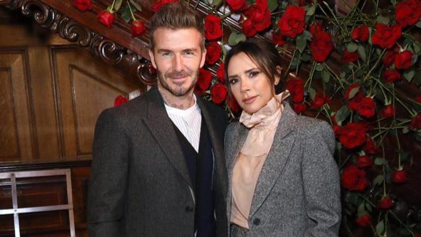 David Beckham dan Victoria Beckham.