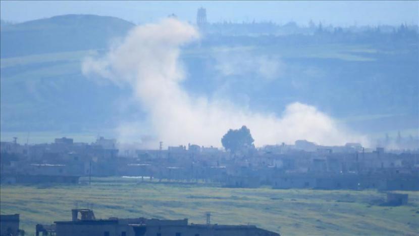 Serangan rezim Assad tewaskan 2 warga sipil di al-Bab, Suriah.