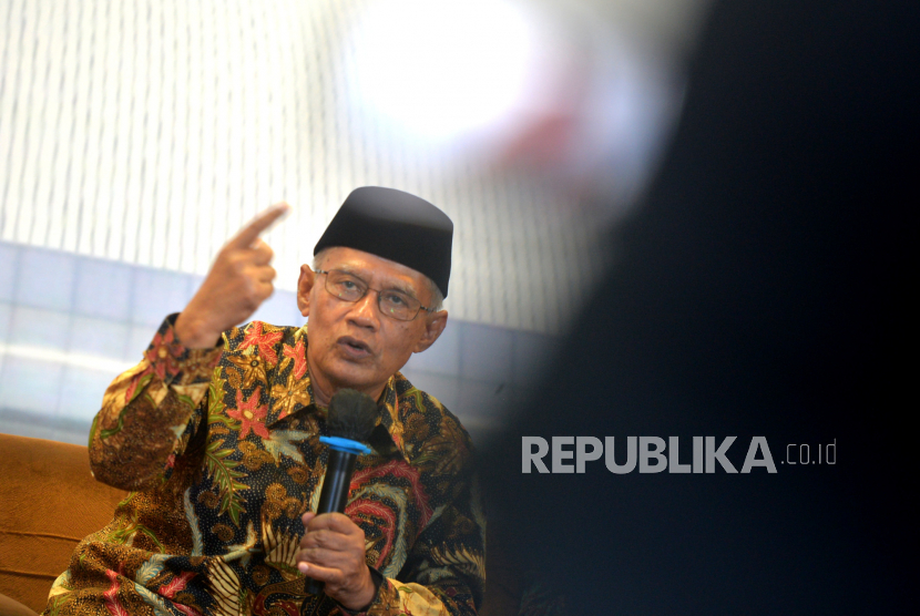 Ketua Umum PP Muhammadiyah Haedar Nashir menyatakan Muktamar ke-48 akan soroti Pemilu 2024 