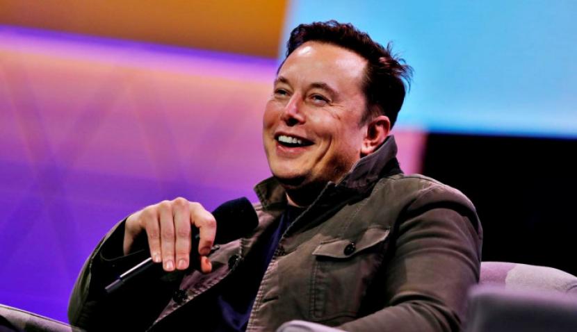 Elon Musk Sang Visioner: Sebut Manusia Bakal Komunikasi Lewat Telepati di Masa Depan. (FOTO: Reuters/Mike Blake)