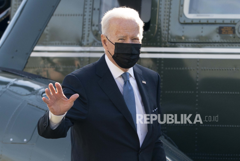  Presiden Joe Biden menyebut sanksi pembatasan ekspor Rusia tidak akan membidik rakyat Rusia. Foto Joe Biden (ilustrasi)