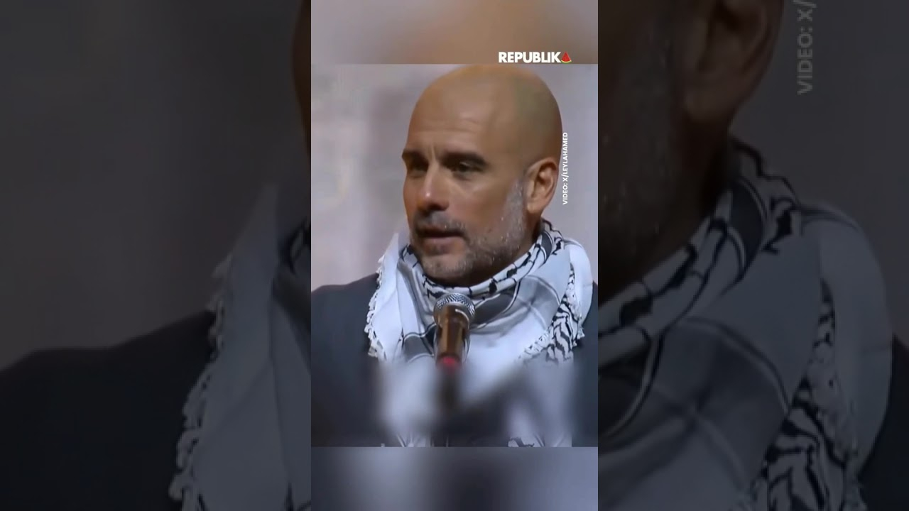 Pep Guardioal Suarakan Penderitaan Anakanak Gaza